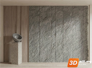 Stone Wall Skp Files